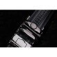 Men’s 100% real leather automatic buckle strap belt